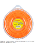 DIAMOND EDGE TRIMMER LINE  .105" / 2.70MM DONUT  LENGTH 62M